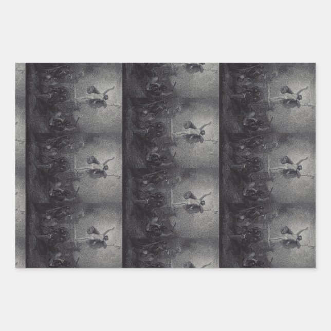 Resurrection of Jesus Christ Wrapping Paper Sheet (Front)