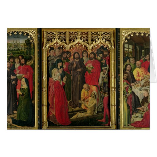 Resurrection of Lazarus Triptych; The Raising of L (Front Horizontal)