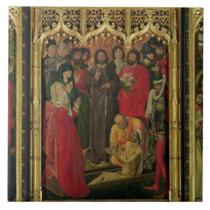Resurrection of Lazarus Triptych; The Raising of L Tile