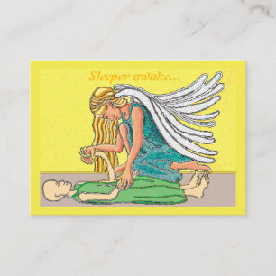 Resurrection of the dead calling card