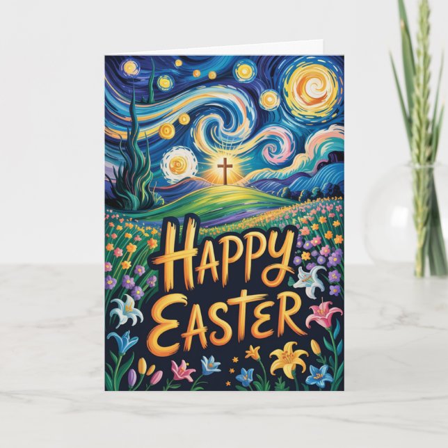 Resurrection Sunday Card Christian Easter  (Front)