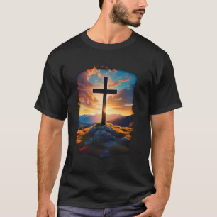 Resurrection Sunday Cross of Jesus Christ Christia T-Shirt