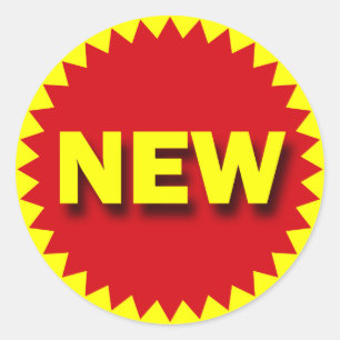 RETAIL BADGE - NEW CLASSIC ROUND STICKER