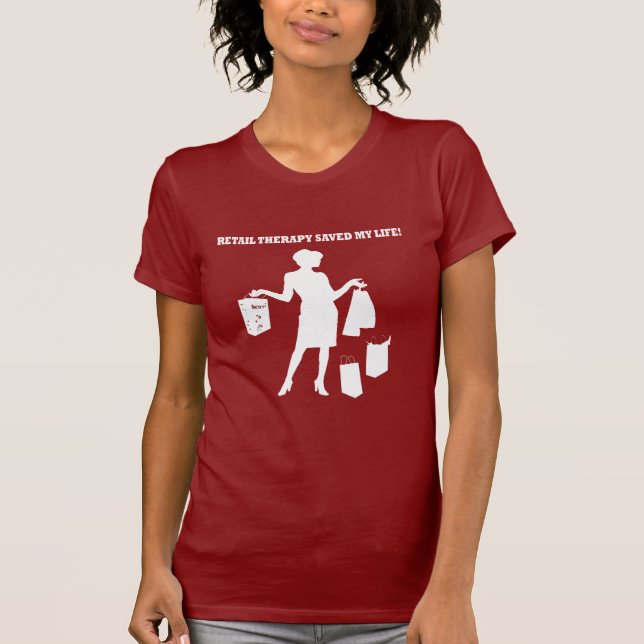 retail therapy T-Shirt (Front)