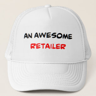 retailer, awesome trucker hat