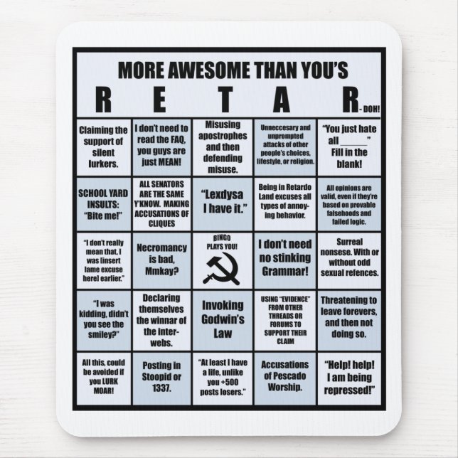 RETAR-doh Mousepad - Customized - Customized (Front)