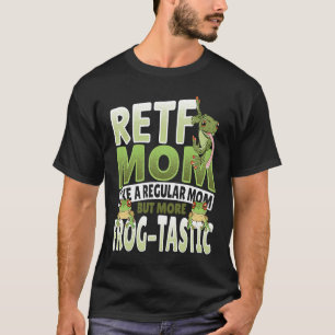 RETF Mom Red Eyed Tree Frog Mama T-Shirt