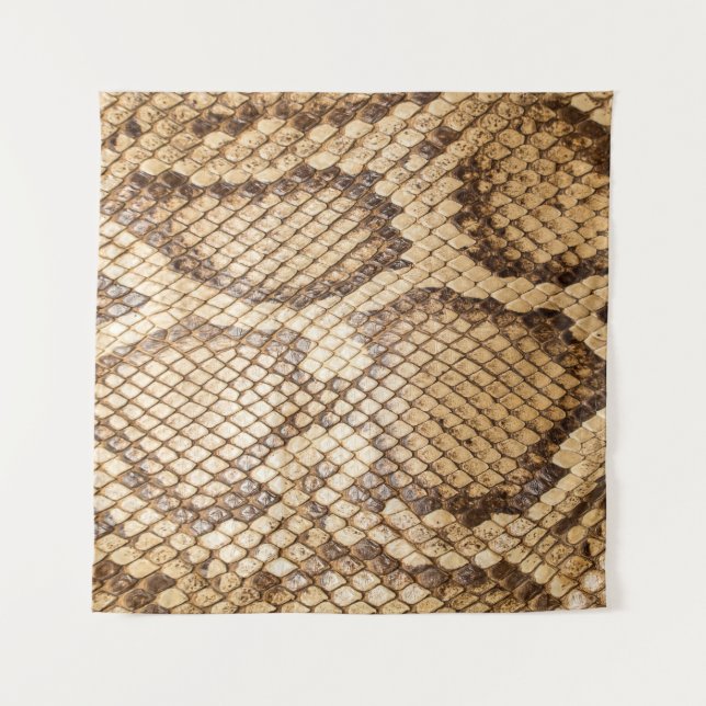 Reticulated python skinpython,skin,snake,reticulat tapestry (Front)