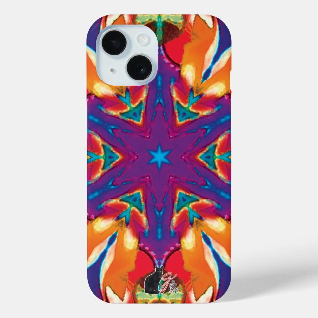 Reticule Kaleidoscope Case-Mate iPhone Case (Back)
