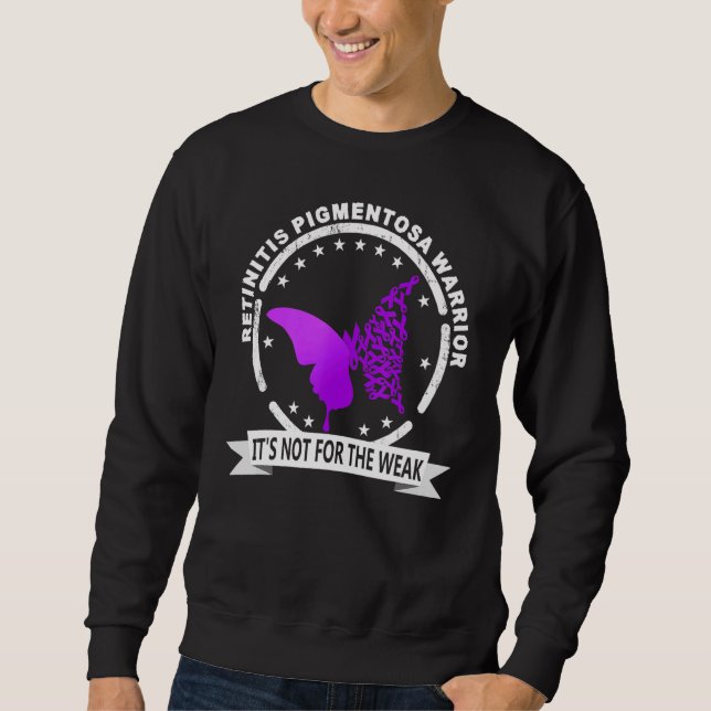 Retinitis Pigmentosa Warrior Sweatshirt (Front)
