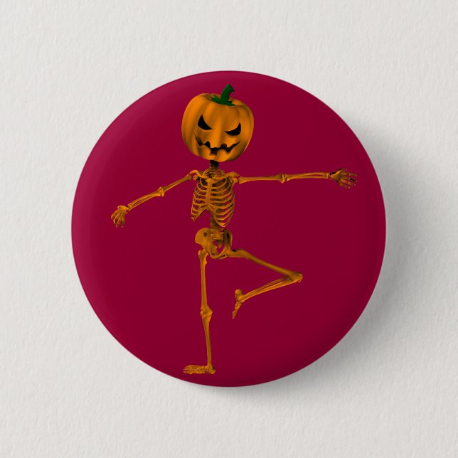 Retire Ballet Position 2 Inch Round Button (Front)