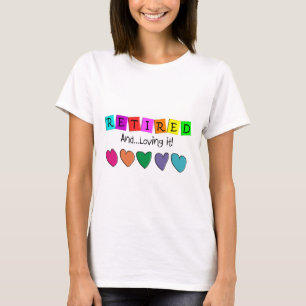 "Retiré et l'aimant" T-shirts et cadeaux