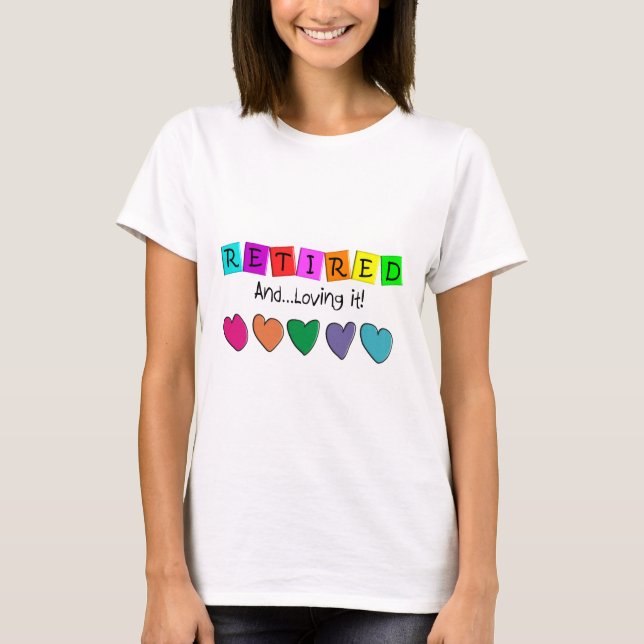 "Retiré et l'aimant" T-shirts et cadeaux (Devant)