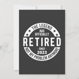 retired 2023 holiday card