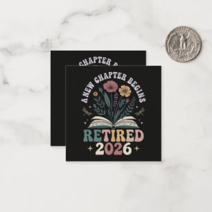 Retired 2026 A New Chapter Begins Card