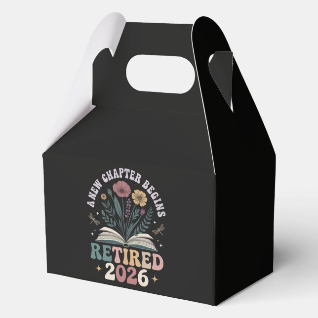 retired 2026 a new chapter begins favor box (Front)