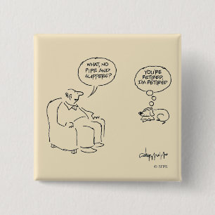 Retired 2 Inch Square Button