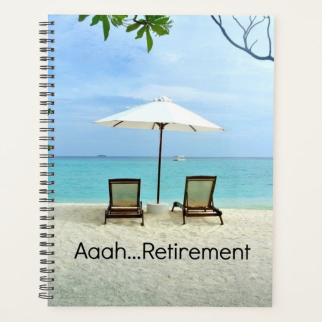 Retired - Aaah...Retirement Planner (Front)