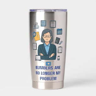 Retired Accountant Insulated Tumbler – Funny  Gift