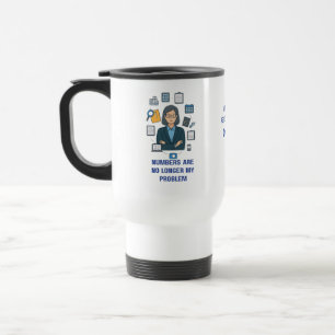 Retired Accountant lMug Funny Retirement Gift Travel Mug
