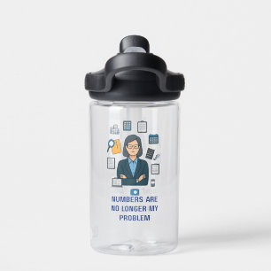 Retired Accountant  Water Bottle Funny  Gift