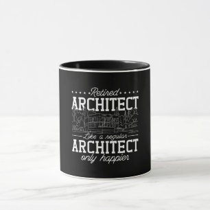 Retired Architect Architects Job Architecture Mug