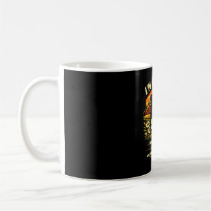 Retired border collie funny retirement dog men coffee mug