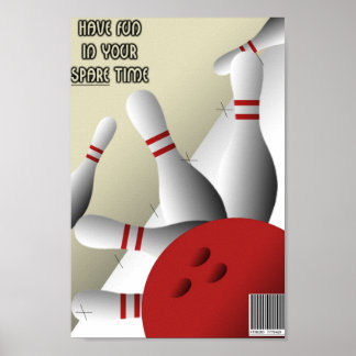 Retired Bowlin' Poster