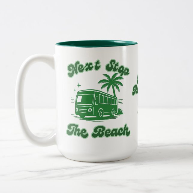 Retired Bus Driver Mug – Funny Retirement Gift (Left)