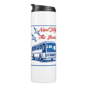Retired Bus Driver Thermal Tumbler Retirement Gift