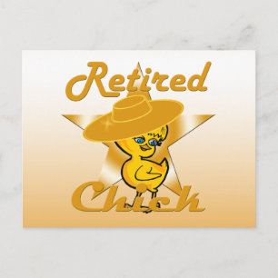 Retired Chick #10 Postcard