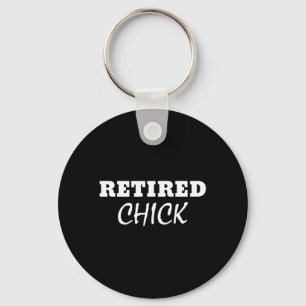 Retired Chick Keychain