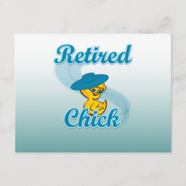 Retired Chick Postcard (Front)
