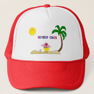 Retired Chick, So Cool Trucker Hat