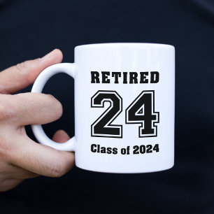 Retired Class of 2024 Collegiate Sports Coffee Mug