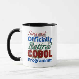 Retired COBOL Programmer Compiling Joy! Mug