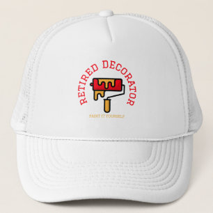 Retired Decorator trucker hat