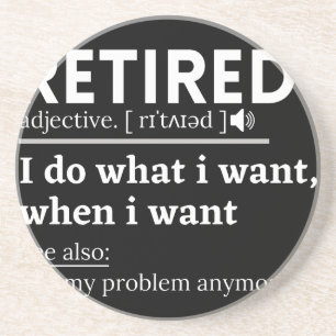 retired definition, funny retirement, retired coaster