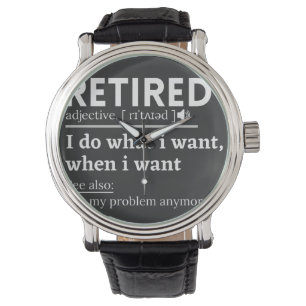retired definition, funny retirement, retired watch