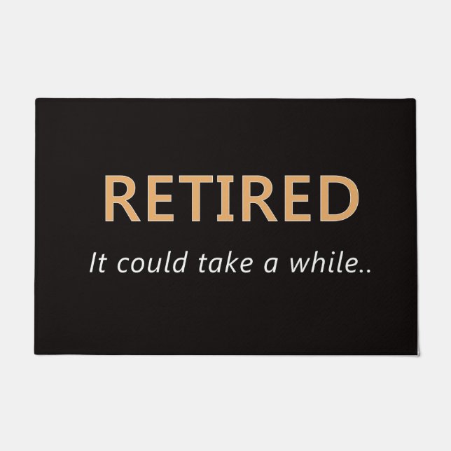Retired Doormat (Front)