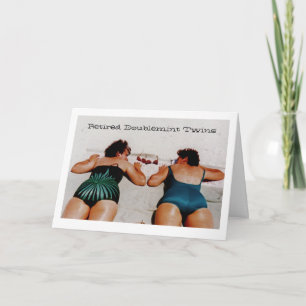 Retired Doublemint Twins Card