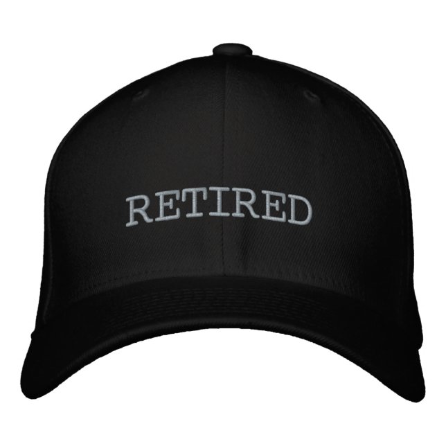 RETIRED EMBROIDERED HAT (Front)