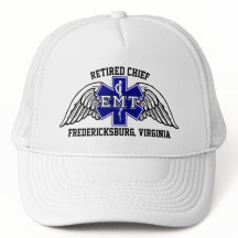 Retired EMT Customizable Hat