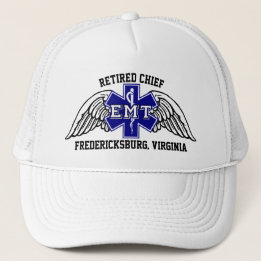 Retired EMT Customizable Hat