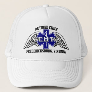 Retired EMT Customizable Hat