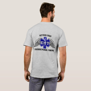 Retired EMT Customizable T-Shirt