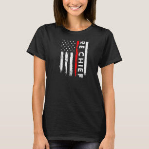 Retired Fire chief firefighter Rank Chief Retireme T-Shirt