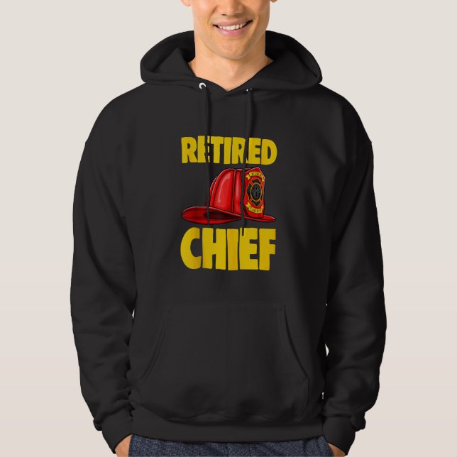 Retired Fire Chief Tee  Fire Fighters Love (Front)
