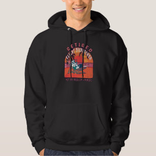 Retired Flight Dispatcher  Vintage Retirement Hoodie