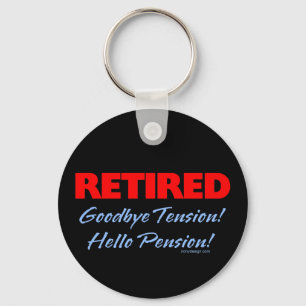 Retired Goodbye Tension (dark blue) Keychain